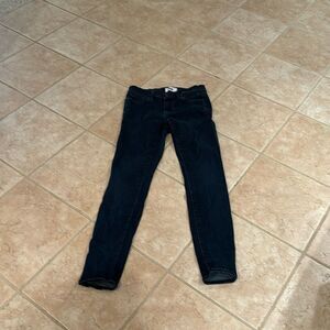 Paige Vetdugo Ultra Skinnu dark woman's jeans